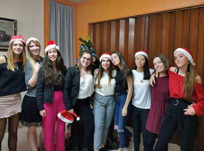 Navidad 2018 en la residencia universitaria Inmaculada